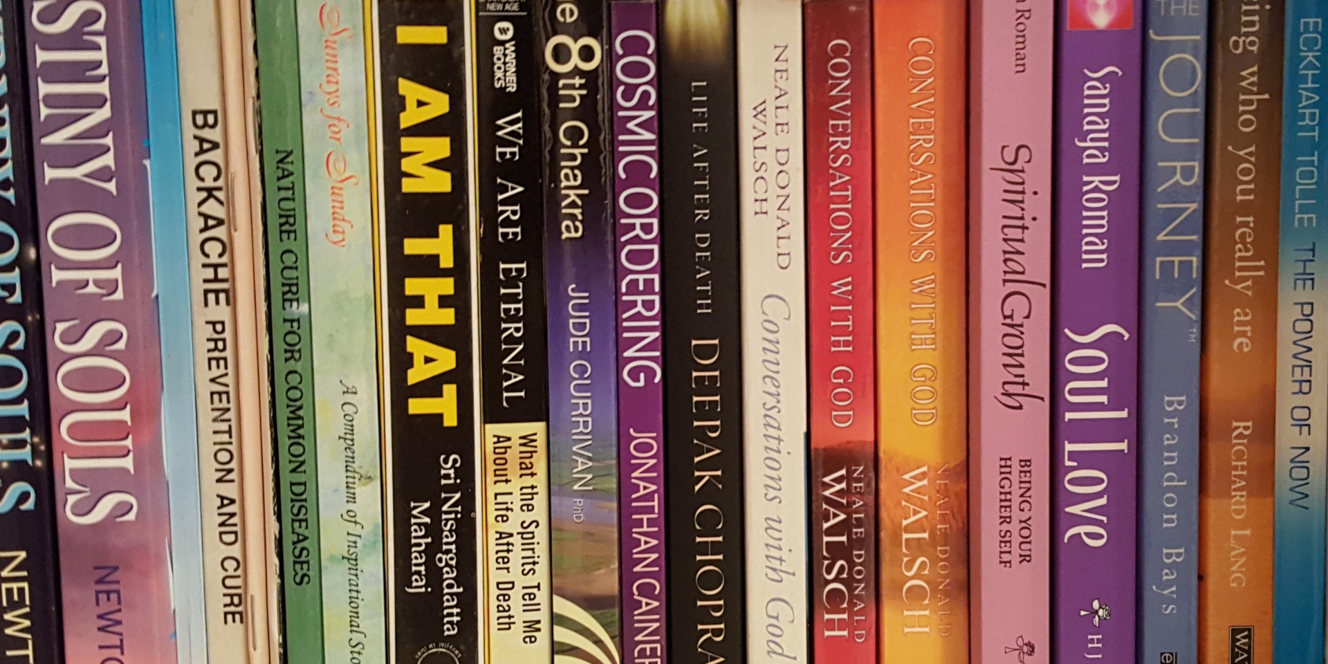 spiritual shelfie