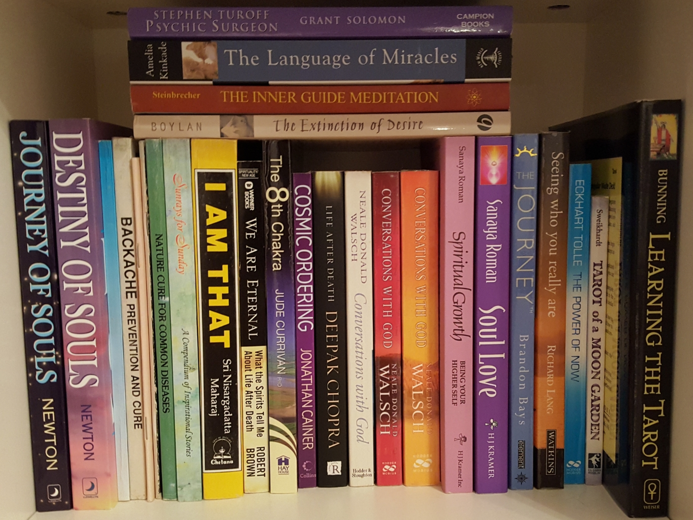 spiritual shelfie