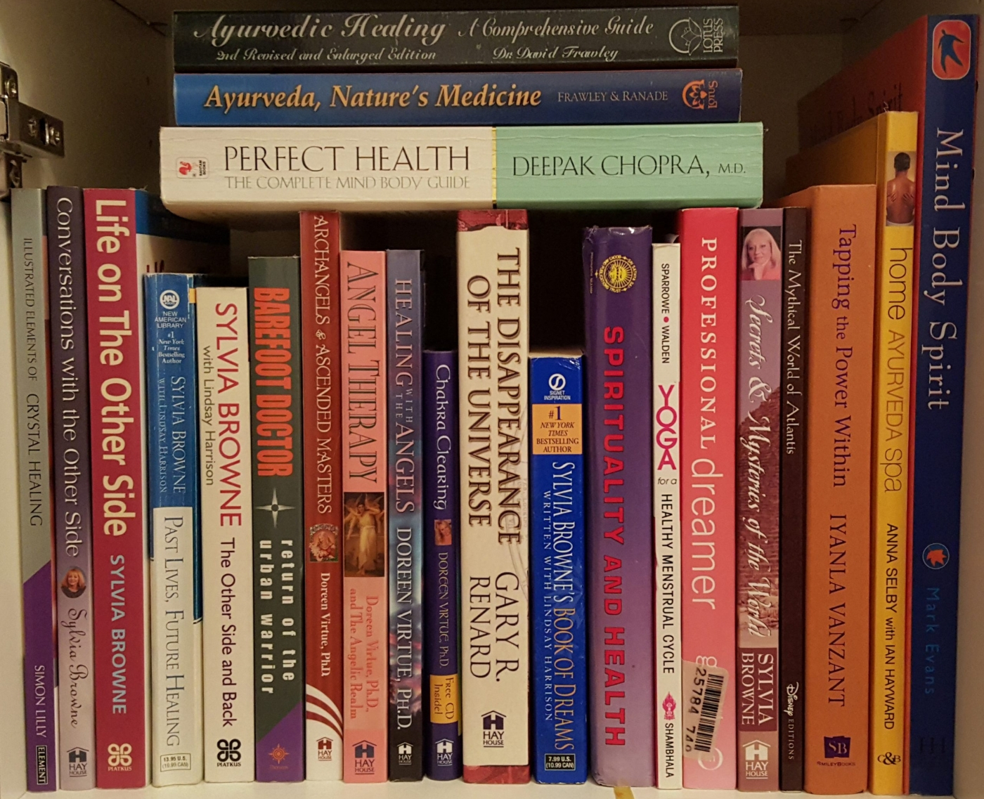 spiritual shelfie