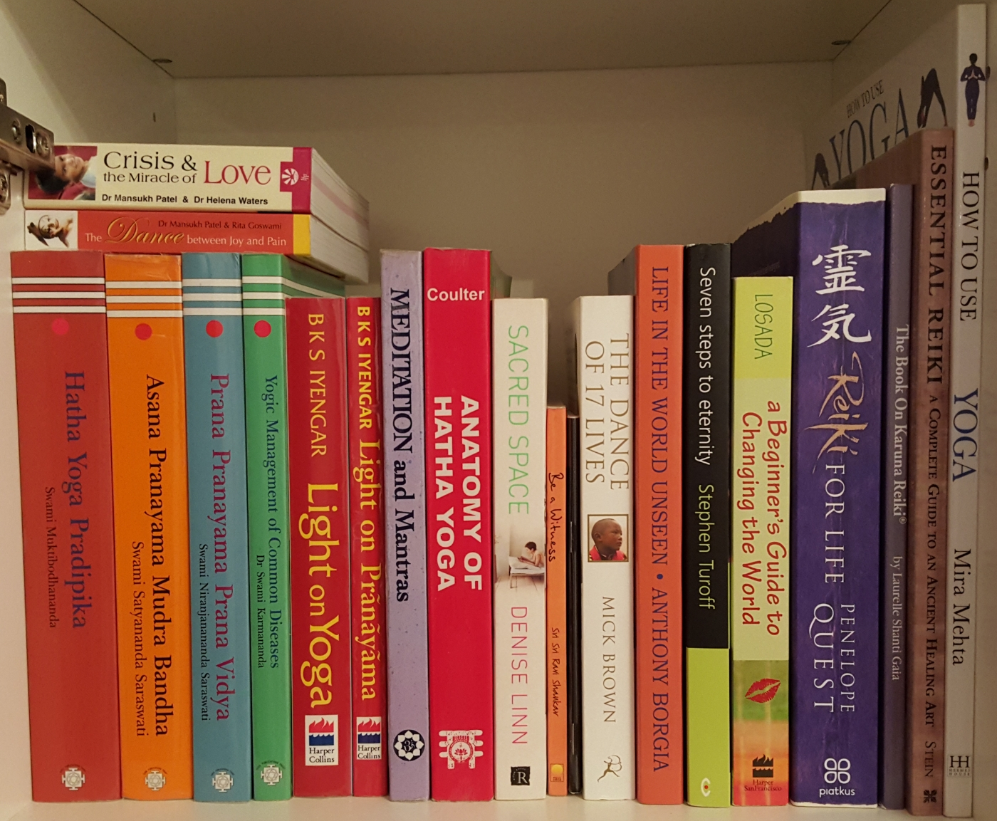 spiritual shelfie