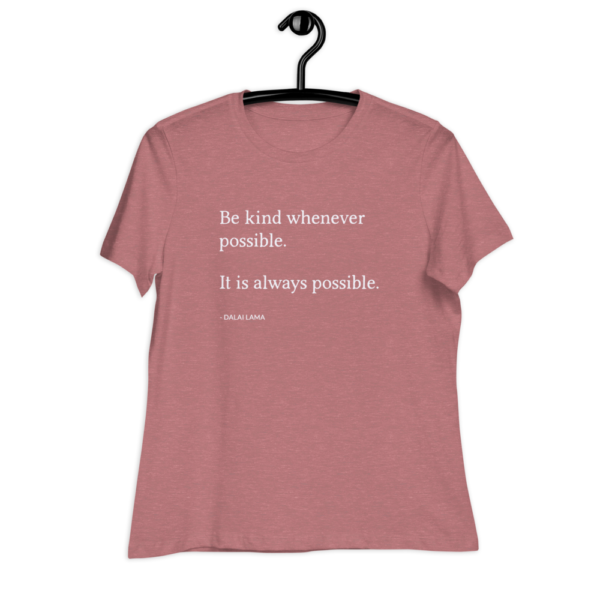 Be Kind Whenever Possible | Relaxed T-Shirt - Image 3