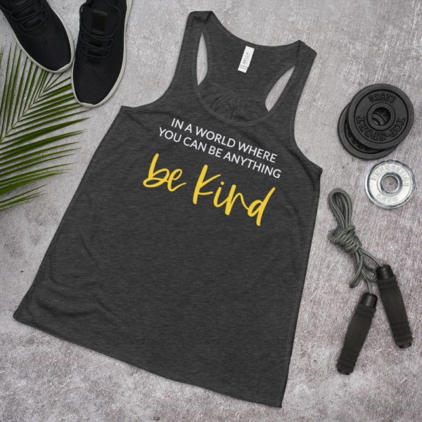 Be Kind | Racerback Tank Top - Image 2