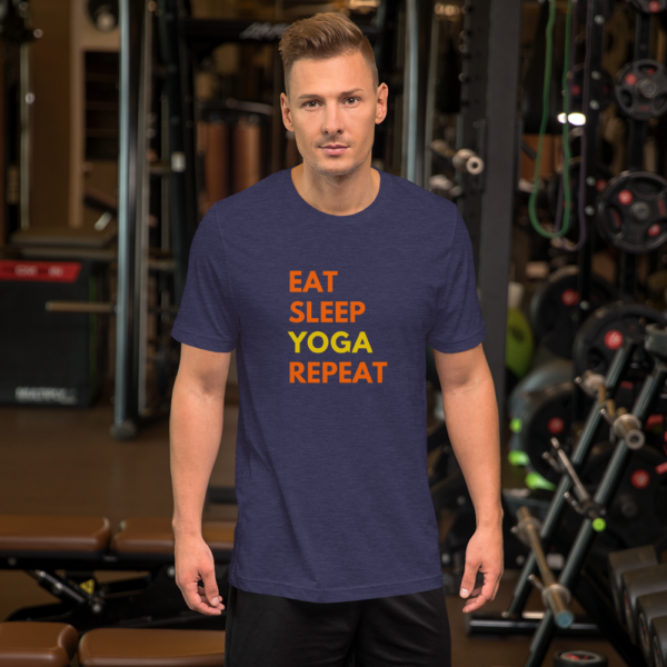 Eat Sleep Yoga Repeat | Classic T-Shirt - Image 3