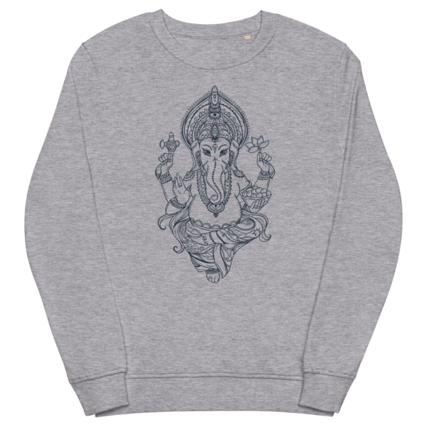 Ganesha | Organic Sweatshirt - Image 2