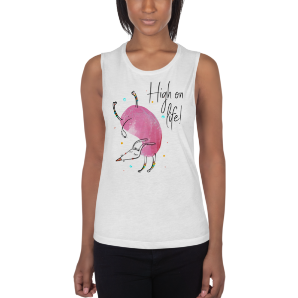 High on Life | Flowy Lounge Tank - Image 3