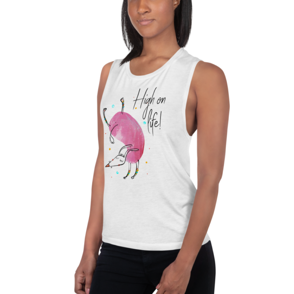 High on Life | Flowy Lounge Tank - Image 2