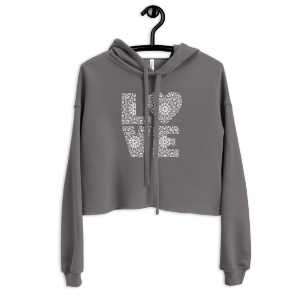 Love | Cropped Hoodie - Image 3