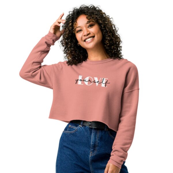 Love Yourself | Cropped Sweatshirt