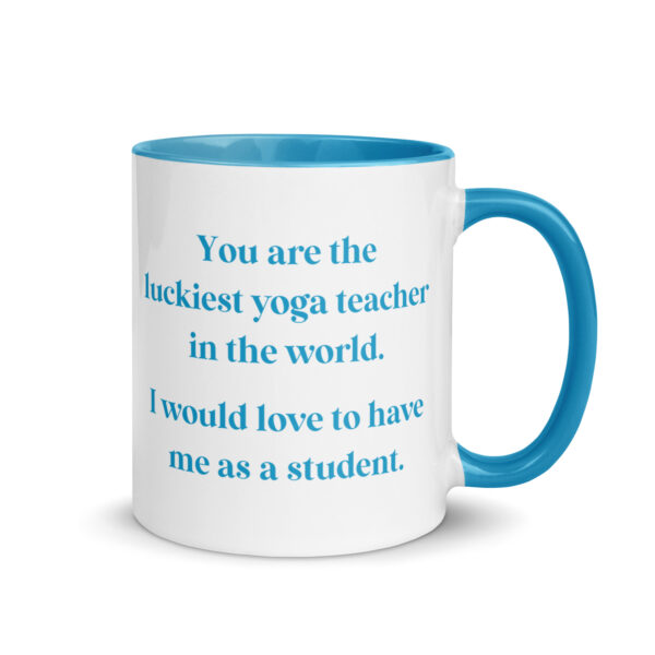 Luckiest Yoga Teacher | Ceramic Mug