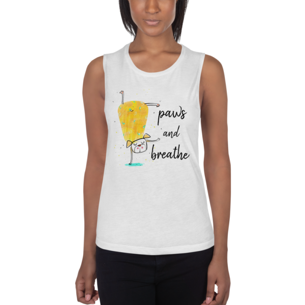 Paws and Breathe | Flowy Lounge Tank - Image 3