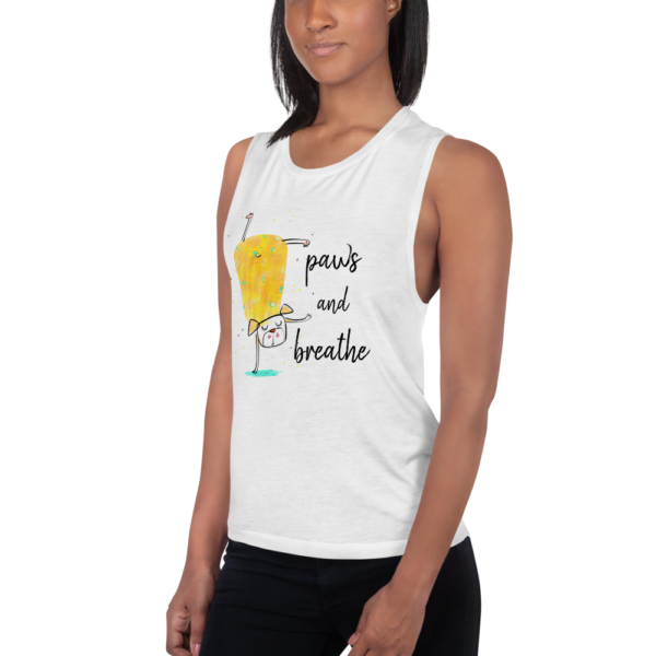 Paws and Breathe | Flowy Lounge Tank - Image 2