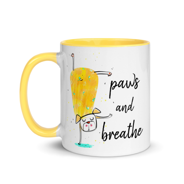 Paws and Breathe | Ceramic Mug - Image 2