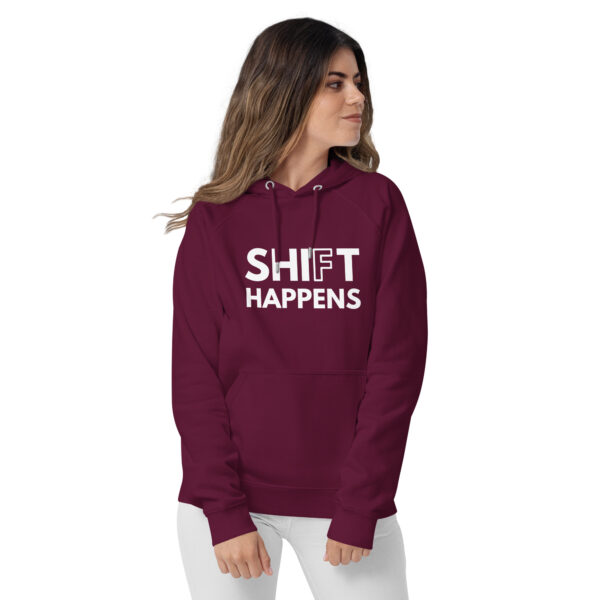 Shift Happens | Eco Raglan Hoodie