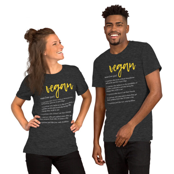 Vegan Definition | Unisex Classic T-Shirt - Image 2