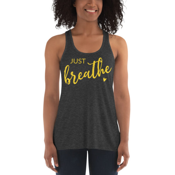 Just Breathe | Racerback Tank Top