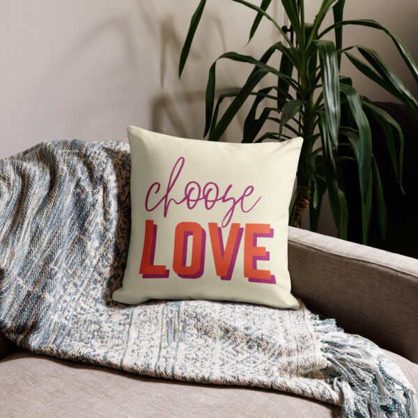 Choose Love | Cushion (18″ X 18″) - Image 4