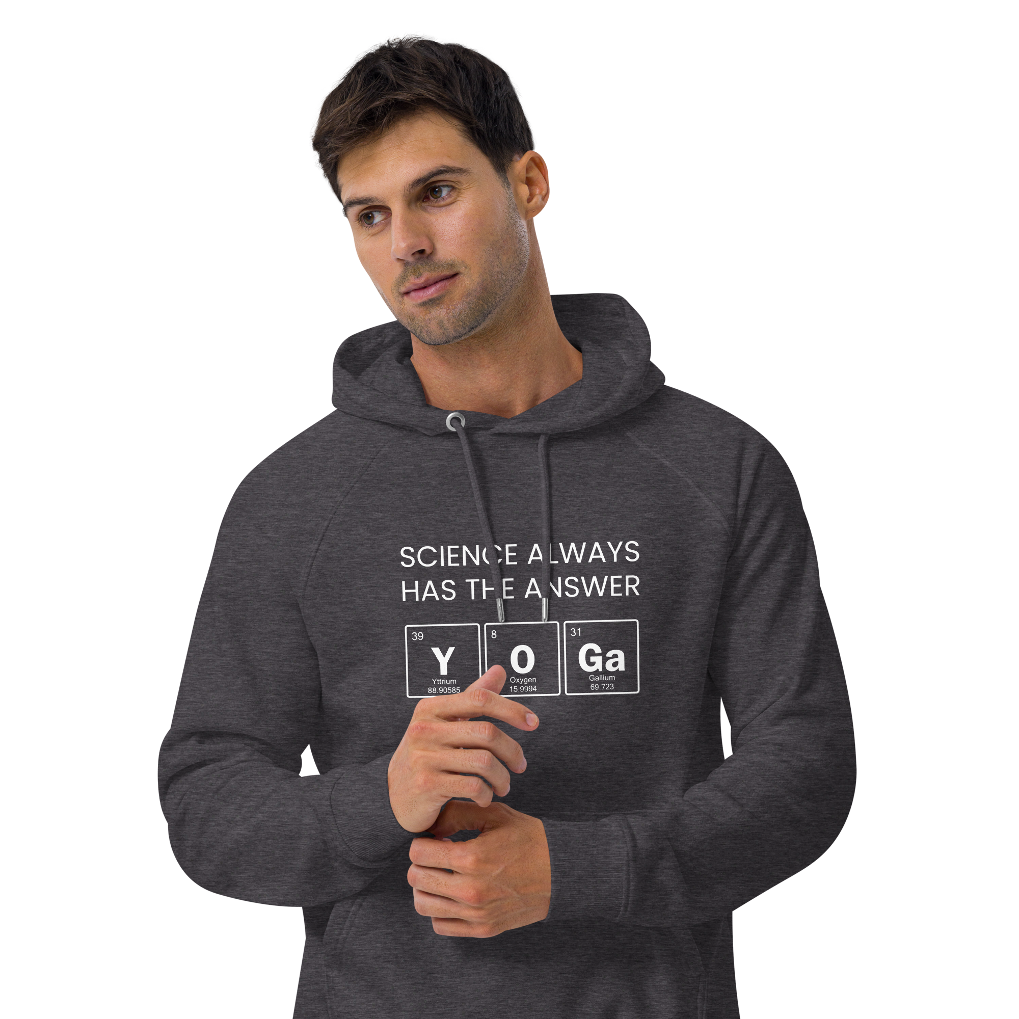 Science Always Has The Answer | Eco Raglan Hoodie